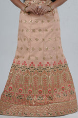 JCS Fashion's A-line Designer Lehenga with Embroidery and sequins LEHENGA JCS Fashions