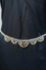 JCS Fashion's High Shine Multi-Layer Glamorous Stone Hip Chain Jewelry JCS Fashions Gold 18 - 40"