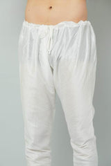 JCS Fashions Men's Luxury White Silk Pyjamas: Ultimate Comfort & Style Men JCS Fashions White S(42)