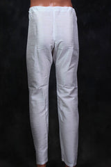 JCS Fashions Men's White Silk Pyjama - Ultimate Comfort & Timeless Style Men JCS Fashions