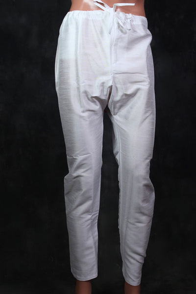 JCS Fashions Men's White Silk Pyjama - Ultimate Comfort & Timeless Style Men JCS Fashions White 44