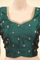 Lehenga Set with Soft silk thread weaving and contrast border Blouse LEHENGA JCS Fashions
