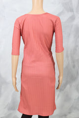 Lightweight Popcorn Fabric Kurti by JCSFashions - Breathable & Versatile KURTI JCS Fashions