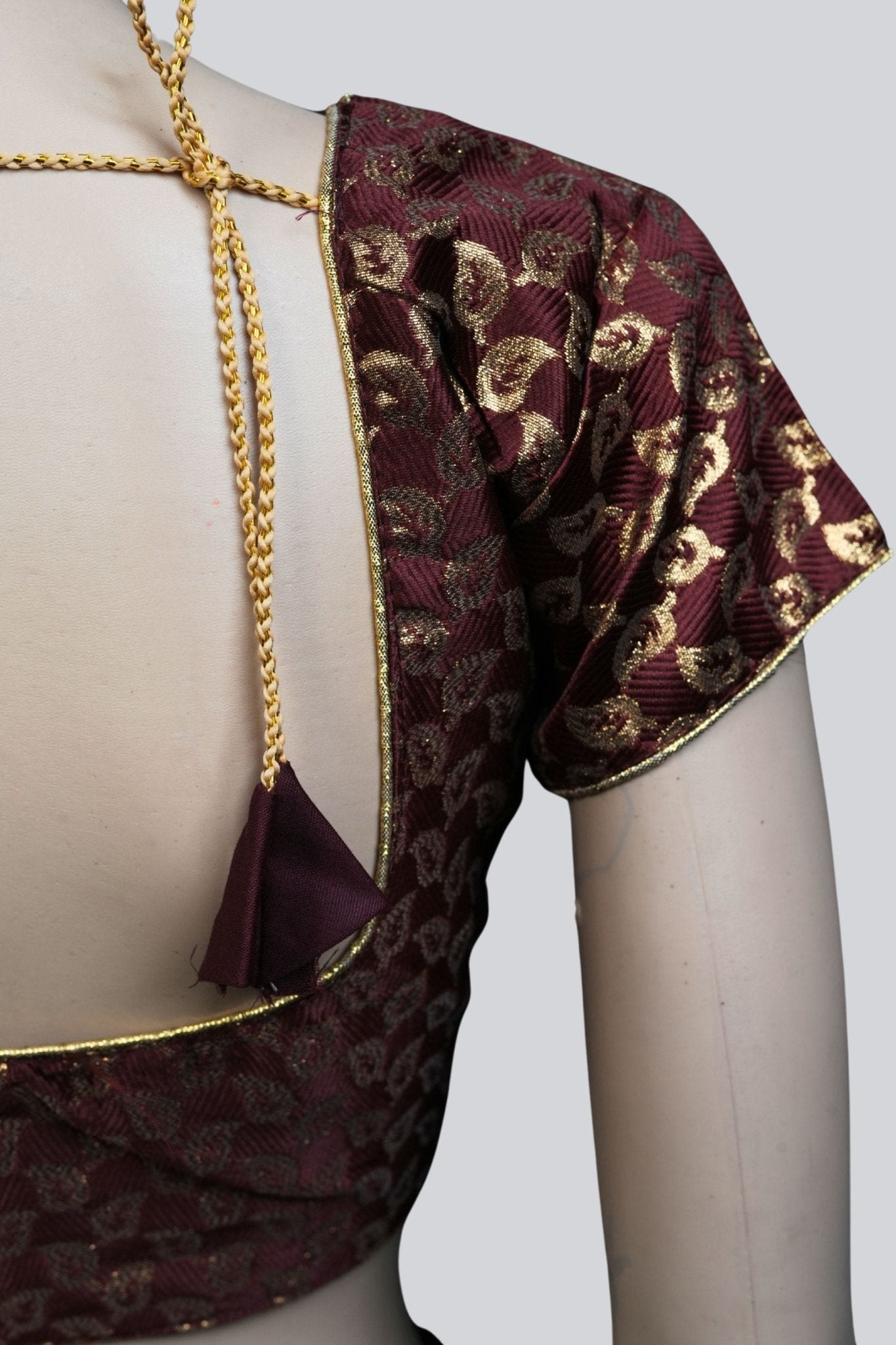 Luxe Brocade Blouse Elegance: Elevate Your Style with JCSFashions Blouse JCS Fashions