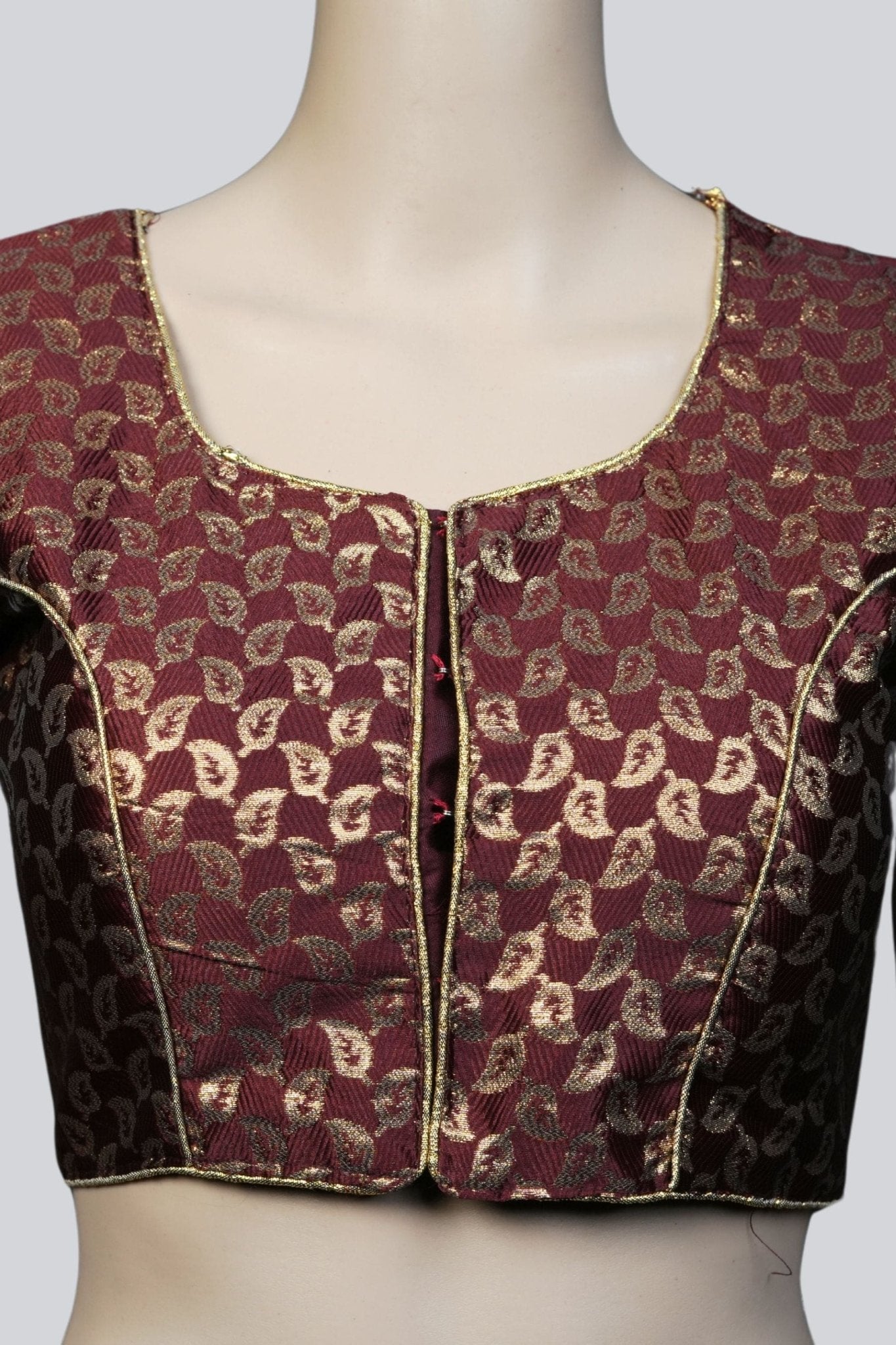 Luxe Brocade Blouse Elegance: Elevate Your Style with JCSFashions Blouse JCS Fashions