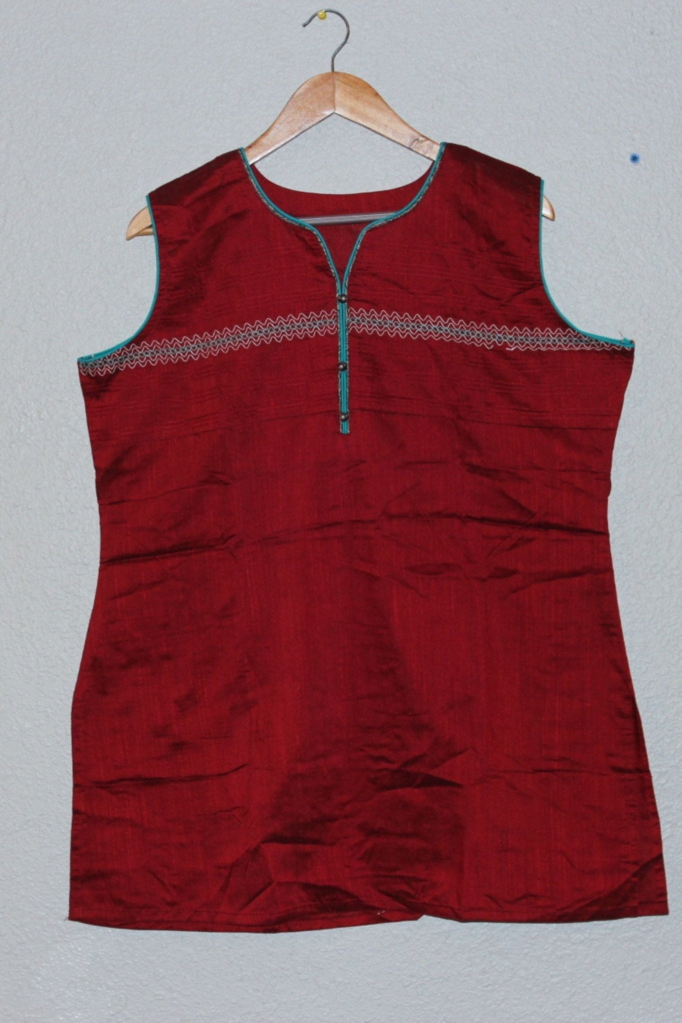 Luxe Comfort: 31" Silk Cotton Kurti - Timeless Elegance by JCSFashions - JCS Fashions