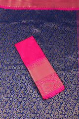 Luxurious Kanchipuram Silk Saree with Grand Pallu and Floral Design Saree JCS Fashions