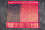 Luxurious Kanchipuram Silk Saree with Grand Pallu and Floral Design Saree JCS Fashions