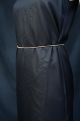 Luxury in Links: Gold Hip Chain with Glistening Gold Stones |JCSFashions