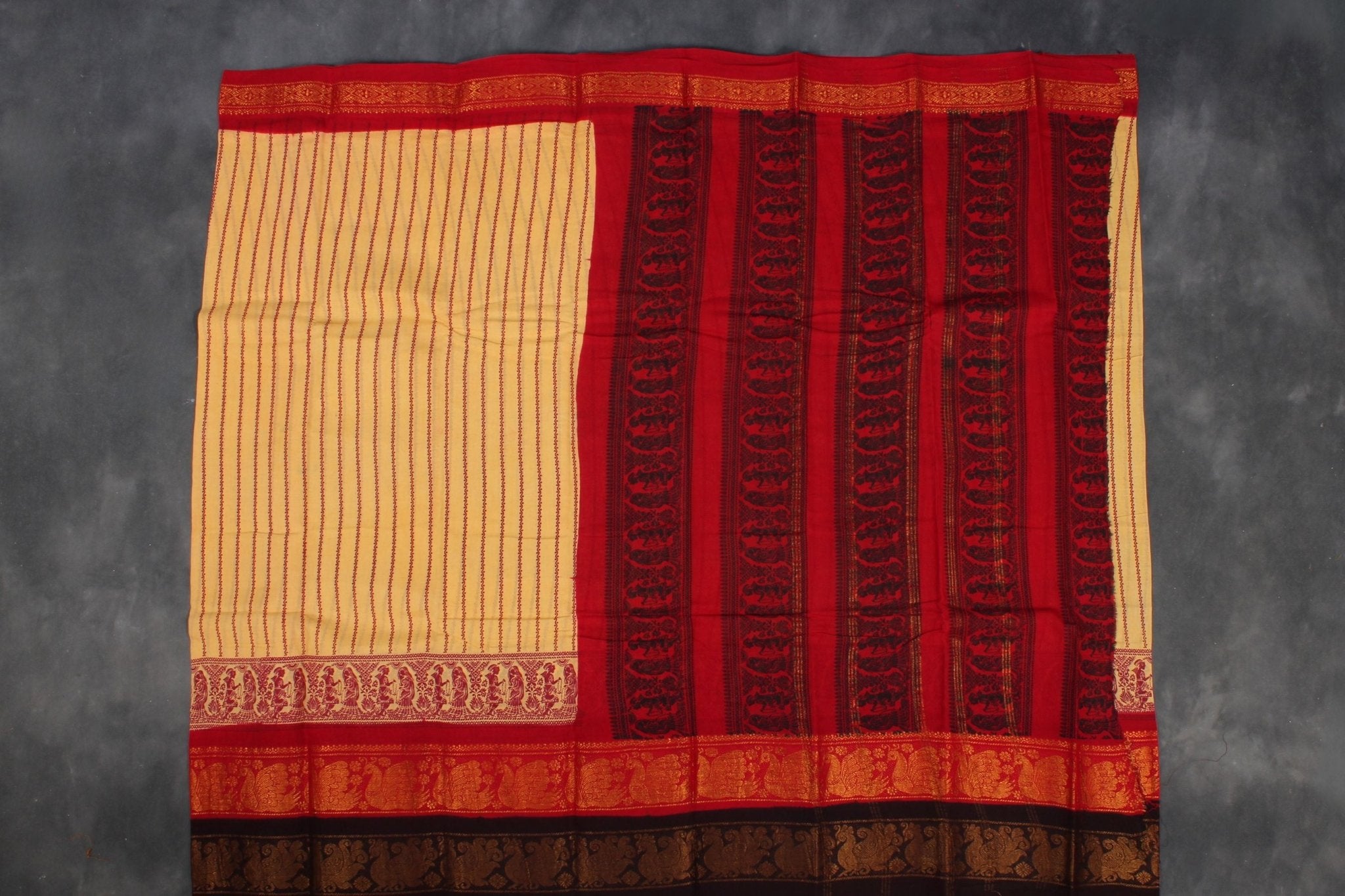 Madurai Sungudi Cotton Saree - Finesse & Tradition in Every Thread Saree JCS Fashions