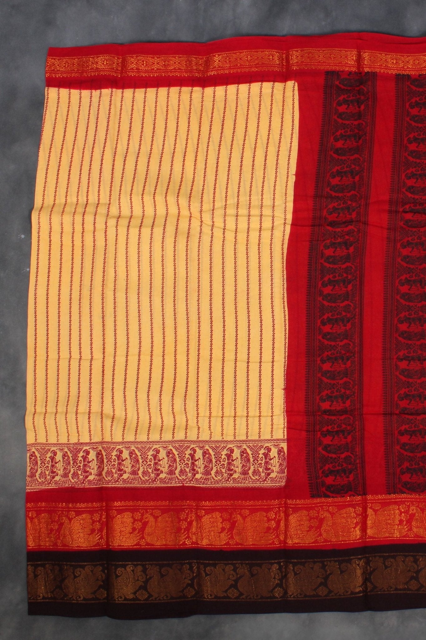 Madurai Sungudi Cotton Saree - Finesse & Tradition in Every Thread Saree JCS Fashions