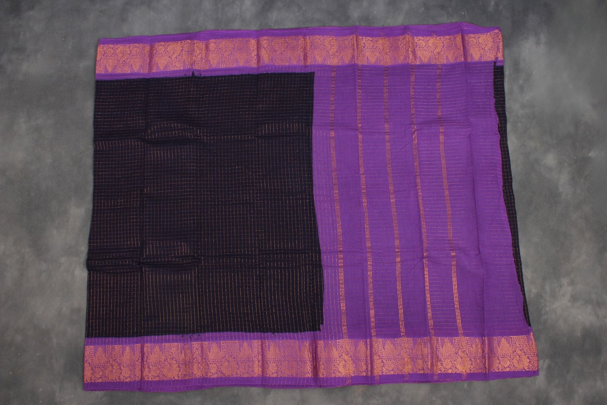 Madurai Sungudi Pure Cotton Saree with Zari Border – Traditional Elegance Saree JCS Fashions