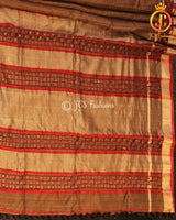 Matka Silk Saree with Cut Work Pallu |JCS Fashions SAREE JCS Fashions
