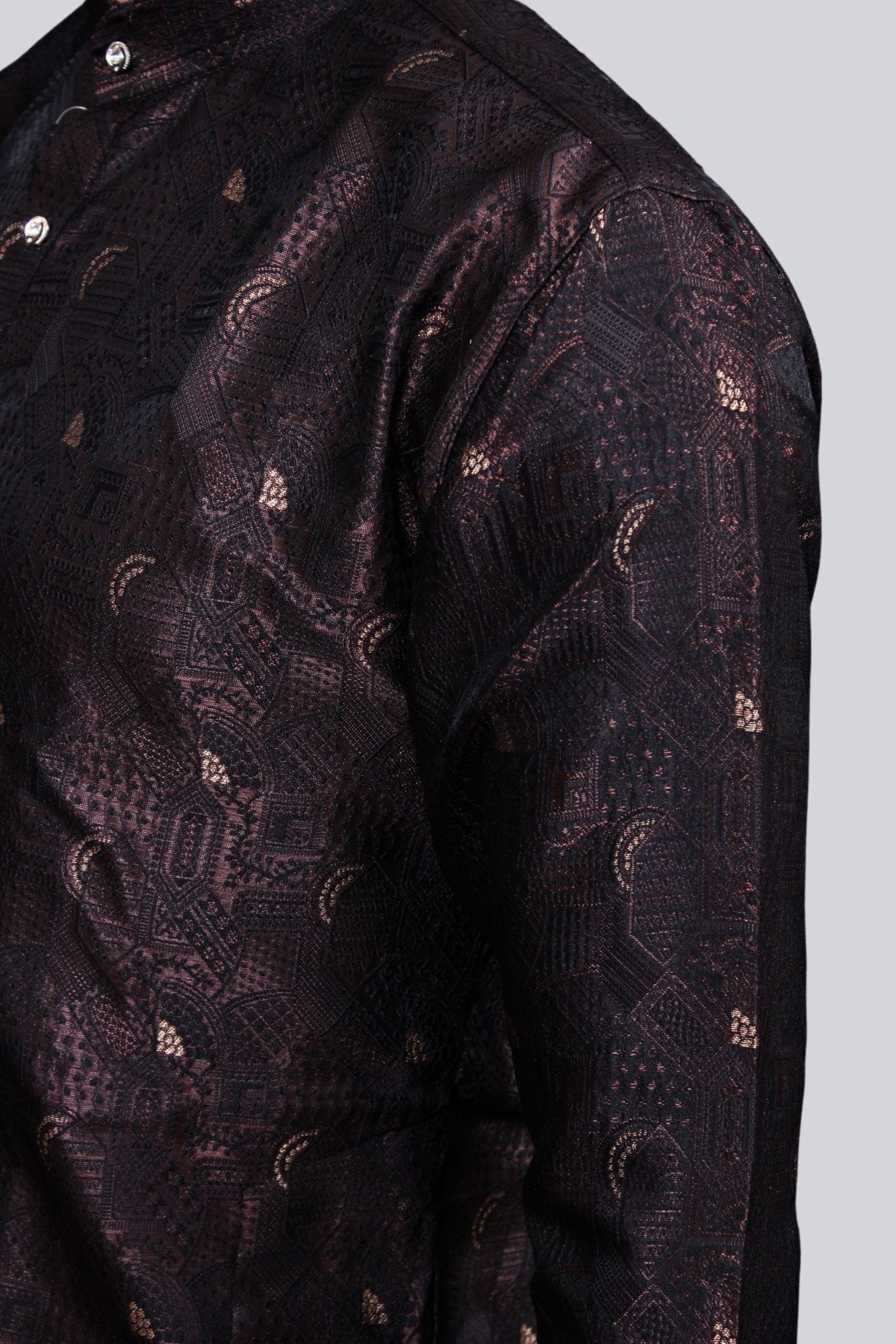Men's Exquisite Jacquard Kurta - Tradition Meets Style with JCS Fashions Men JCS Fashions