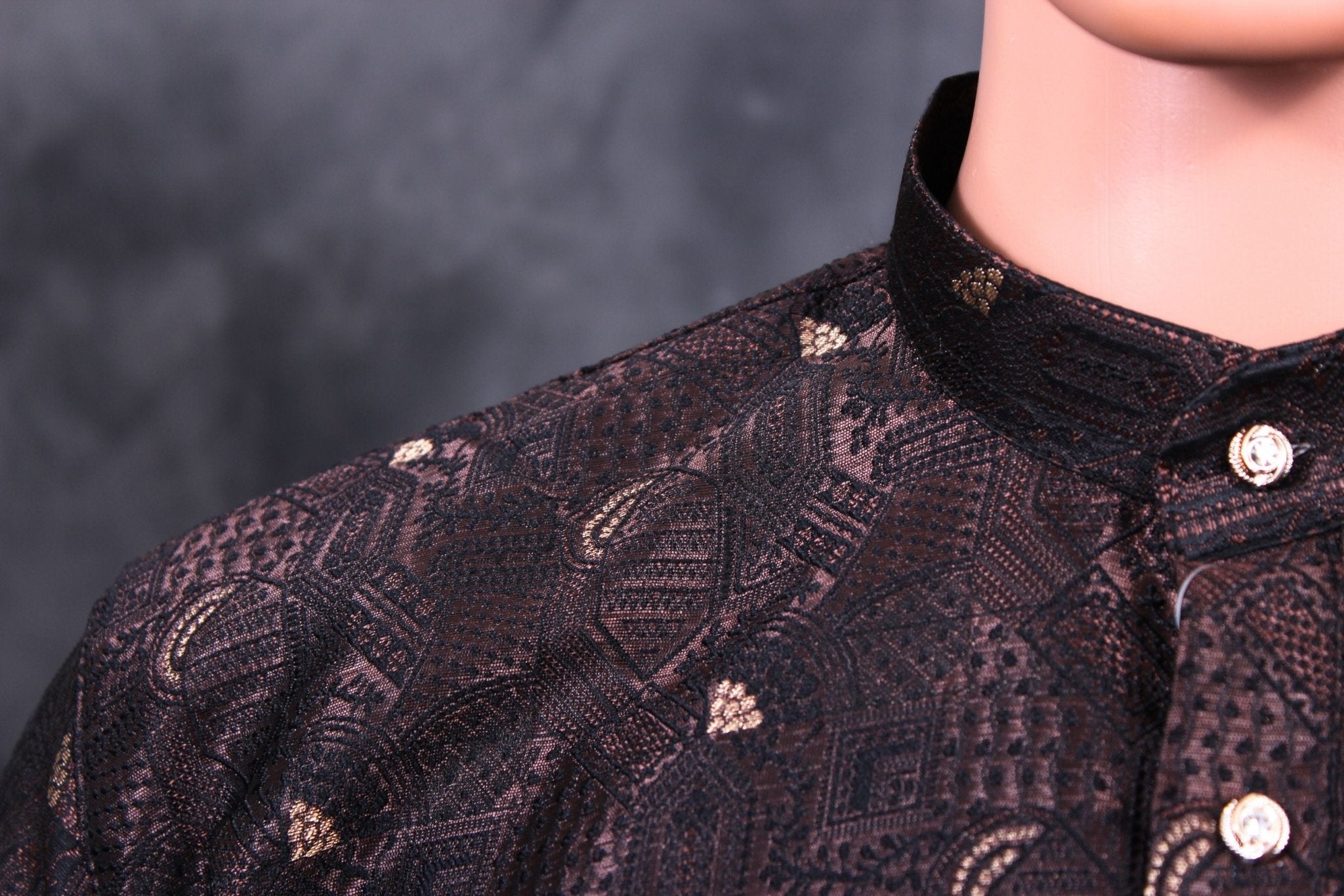 Men's Exquisite Jacquard Kurta - Tradition Meets Style with JCS Fashions Men JCS Fashions