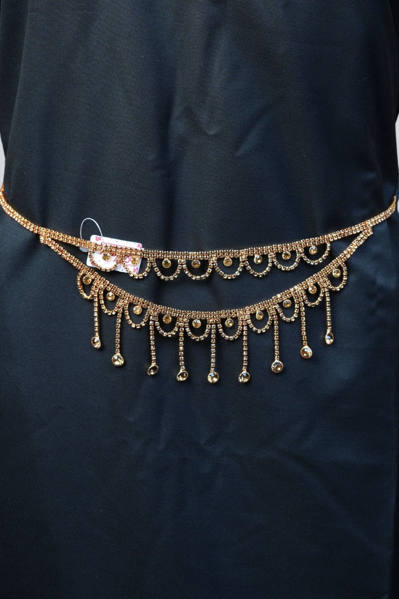 Multilayer Gold & Stone Hip Chain - Glam to Every Outfit by JCS Fashion Jewelry JCS Fashions