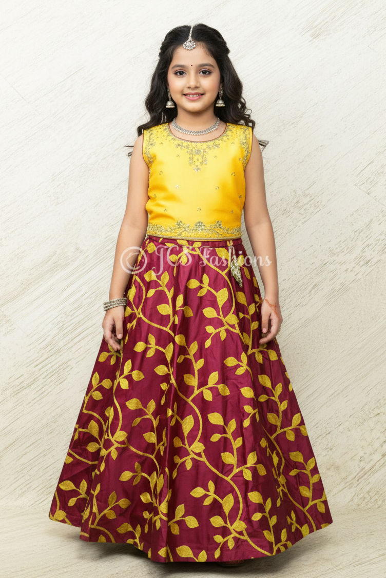 Brown New! Silk-Cotton Blend Frock