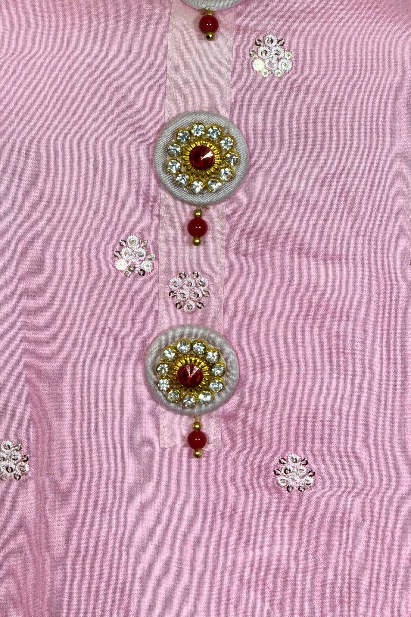 Party-Ready Art Silk Kurti and Ghatchola Dupatta Set - JCSFashions Kurti JCS Fashions