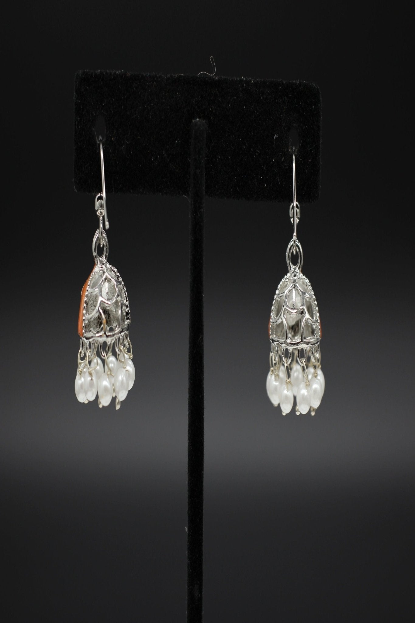 Pearl Essence Lightweight Metal Earrings - Elevate Your Style Jewelry JCS Fashions