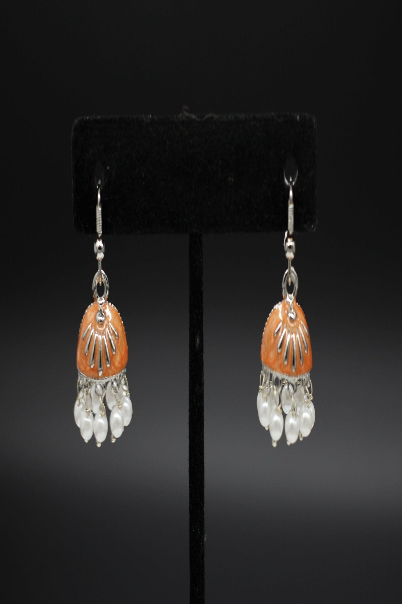 Pearl Essence Lightweight Metal Earrings - Elevate Your Style Jewelry JCS Fashions Fanta