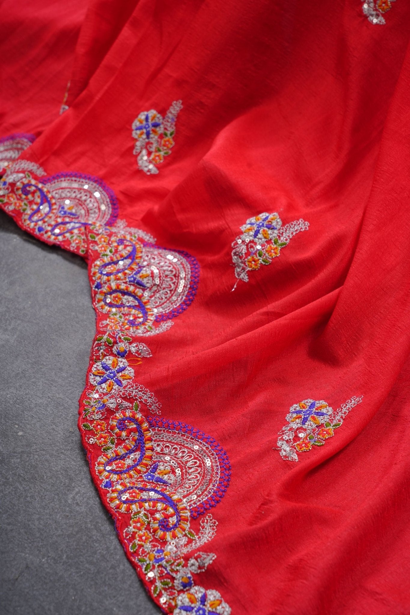 Premium Rajwadi Silk Embellished Saree With Latkan Blouse SAREE JCS Fashions