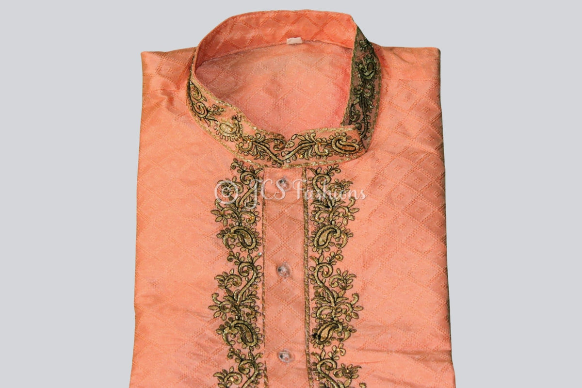 Premium Silk Kurta Pajama Set – Elegant Men’s Embroidered Ethnic Wear MEN JCS Fashions
