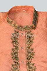 Premium Silk Kurta Pajama Set – Elegant Men’s Embroidered Ethnic Wear MEN JCS Fashions
