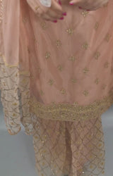 Ethnic Elegance: Soft Net Sharara - Perfect for Special Occasions