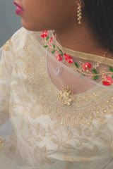 Luxurious Embroidered Kurti Salwar Kameez for Party & Wedding