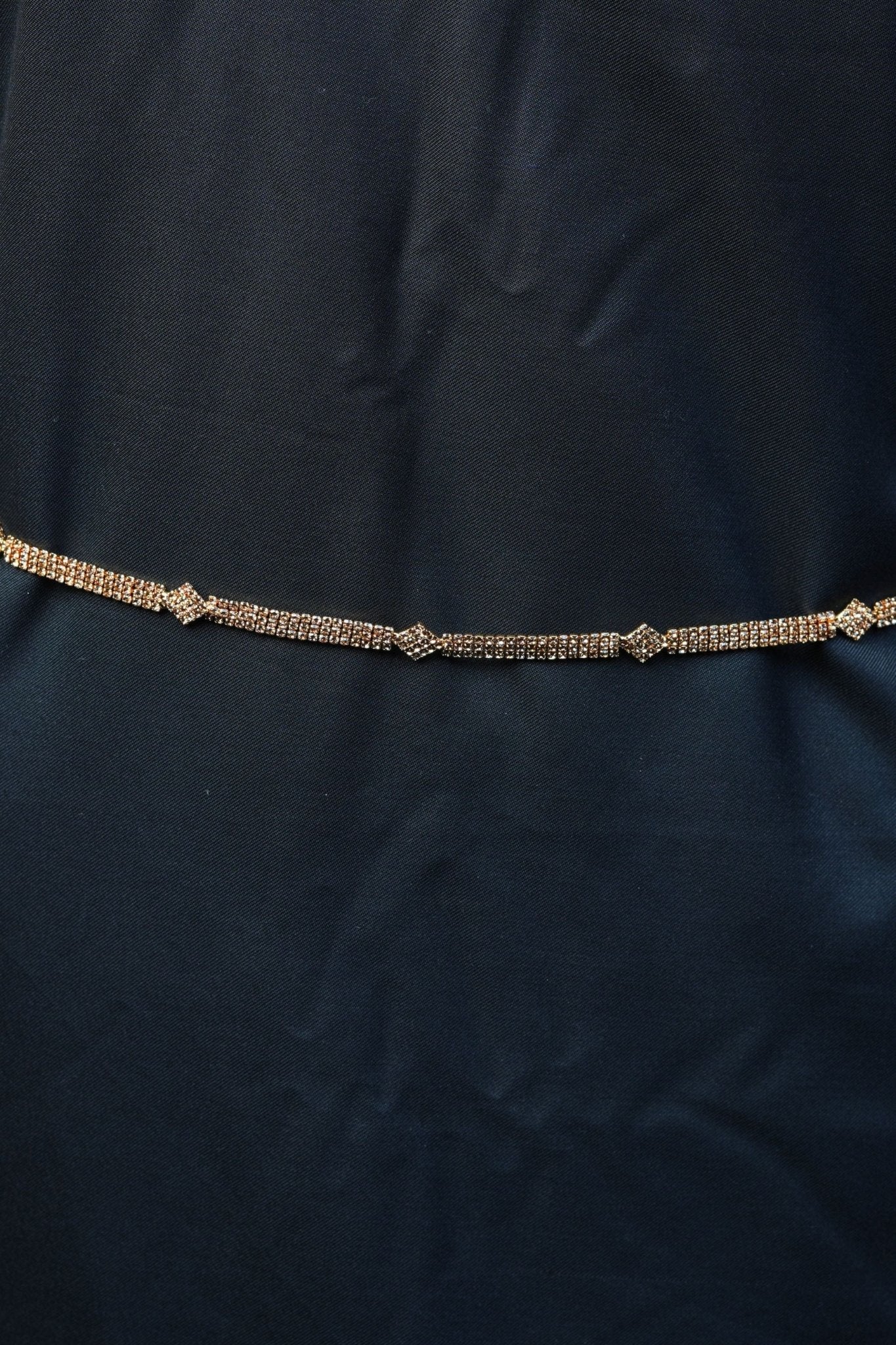 Radiant Stone Hip Chain - Handcrafted Accessory for Unmatched Style Jewelry JCS Fashions