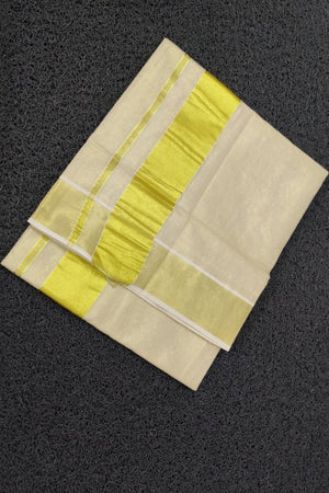 Ready to wear Radiant Golden Tissue Saree - one min Saree