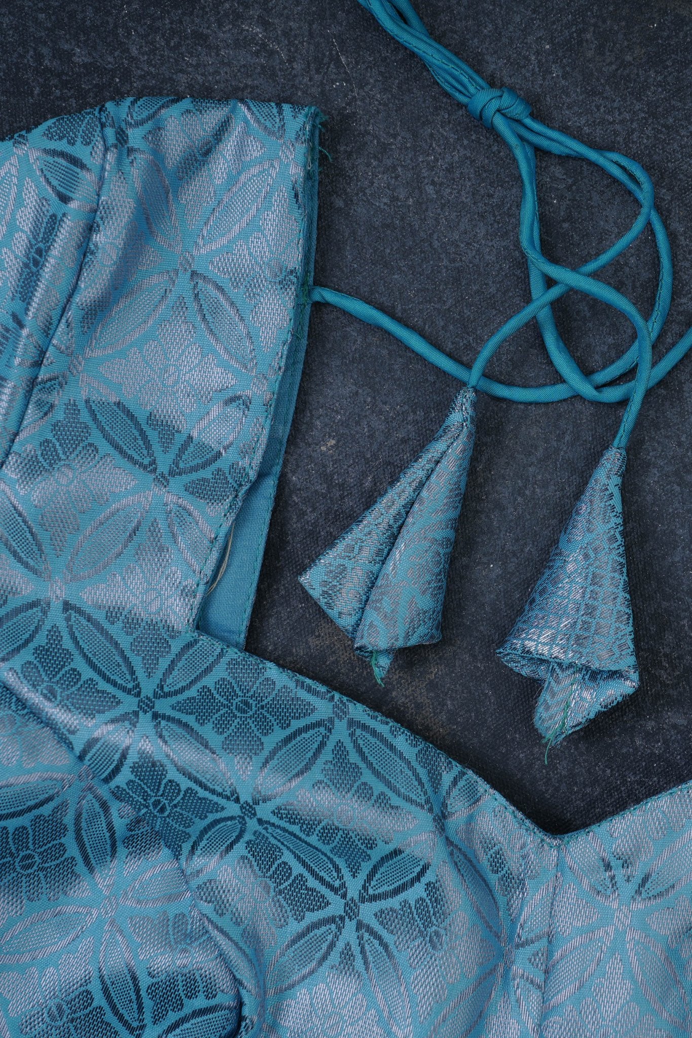 Regal Banarasi Soft Silk Saree with Silver Brocade Design & Blouse - JCS Fashions