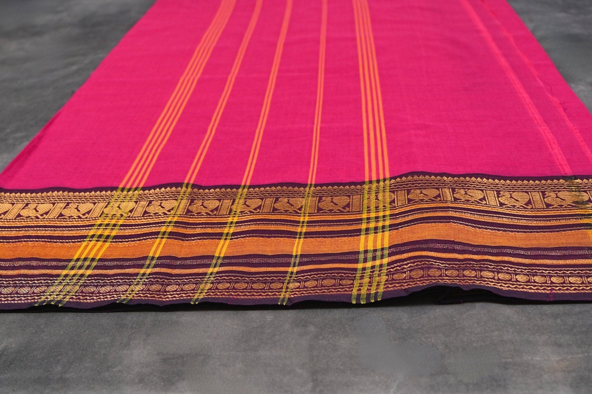 Regal Chettinad Cotton Saree – Traditional Elegance Melds with Modern Saree JCS Fashions
