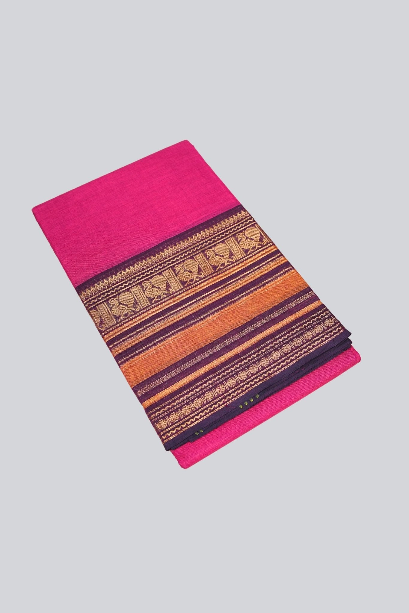 Regal Chettinad Cotton Saree – Traditional Elegance Melds with Modern Saree JCS Fashions