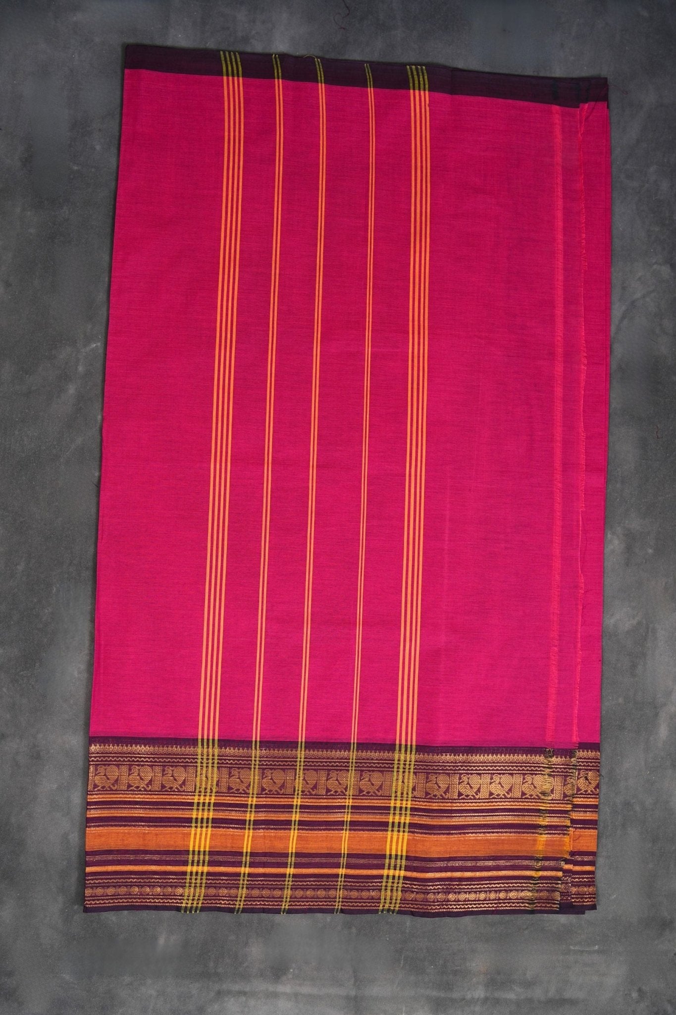 Regal Chettinad Cotton Saree – Traditional Elegance Melds with Modern Saree JCS Fashions