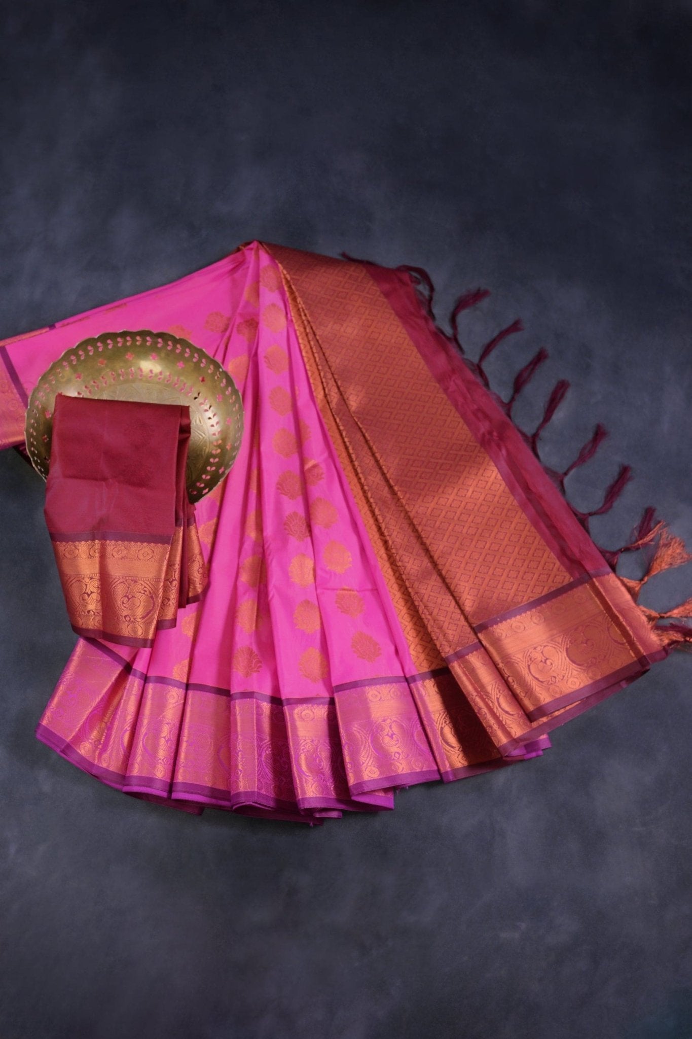 Regal Peacock Motif Saree – Elegant Traditional Luxury From JCSFashions Saree JCS Fashions