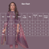 Salwar Set Featuring Silk Top with Pant and Dupatta KURTI JCS Fashions