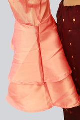 Silk Crop Top Lehenga Set - Elegant 2-Piece Ensemble | Size 40" LEHENGA JCS Fashions