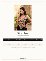 Size Chart — Blouse-834