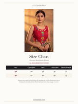 Size Chart — Blouse-837