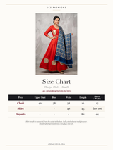Size Chart — Chaniya-59