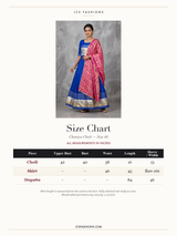 Size Chart — Chaniya-75