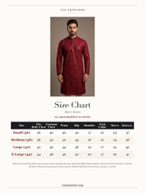 Size Chart — Men-163