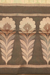 Stunning Semi Silk Saree with Beautiful Weaves, Contrast Border & Pallu Saree JCS Fashions