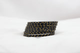 Timeless Multicolor Brass and Copper Bangle for Women Jewelry JCS Fashions Black 2.40