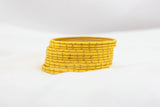 Timeless Multicolor Brass and Copper Bangle for Women Jewelry JCS Fashions Yellow 2.40