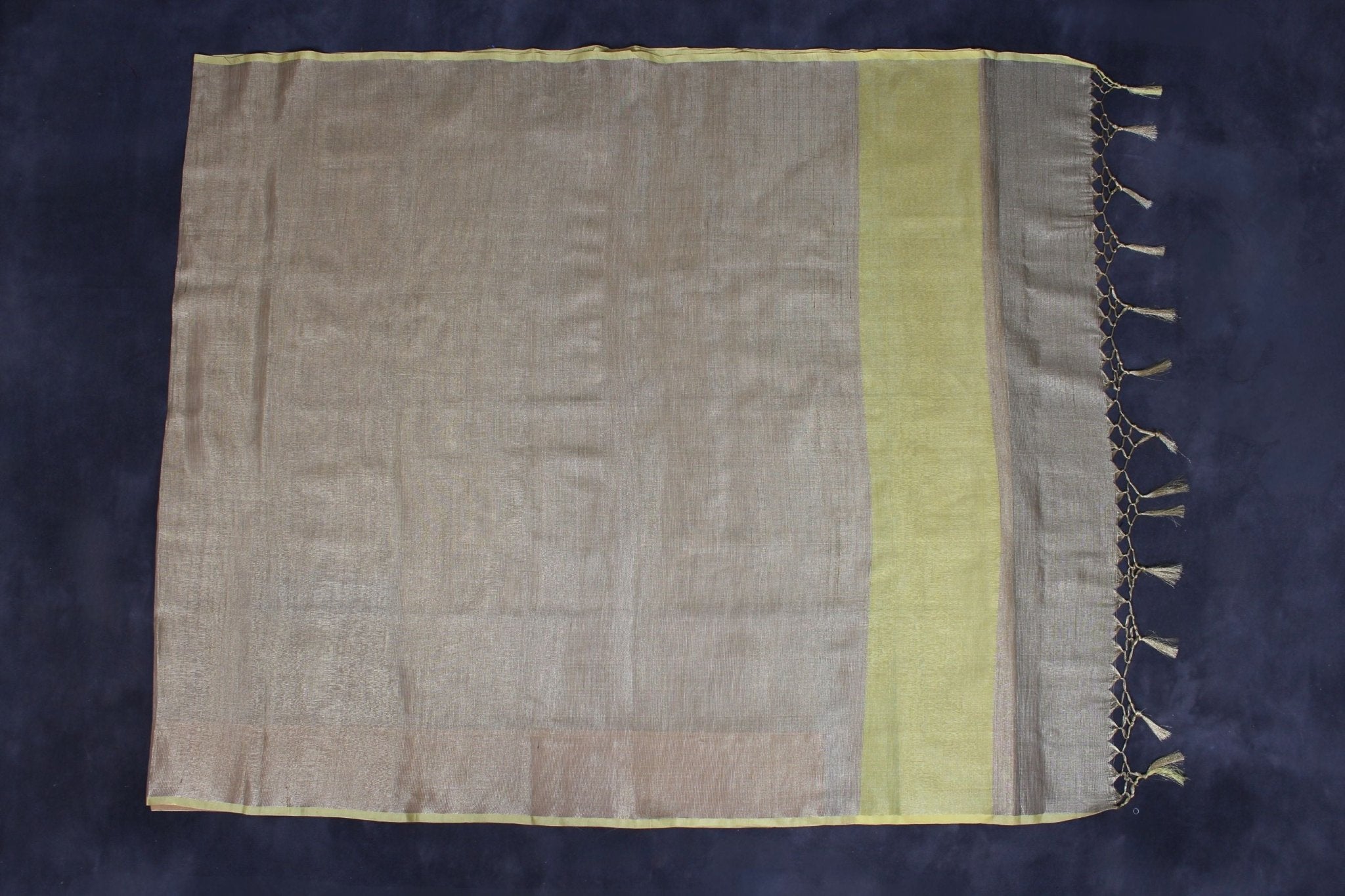 Tissue Silk Saree with Stitched Blouse - Dazzle in Traditional Elegance Saree JCS Fashions