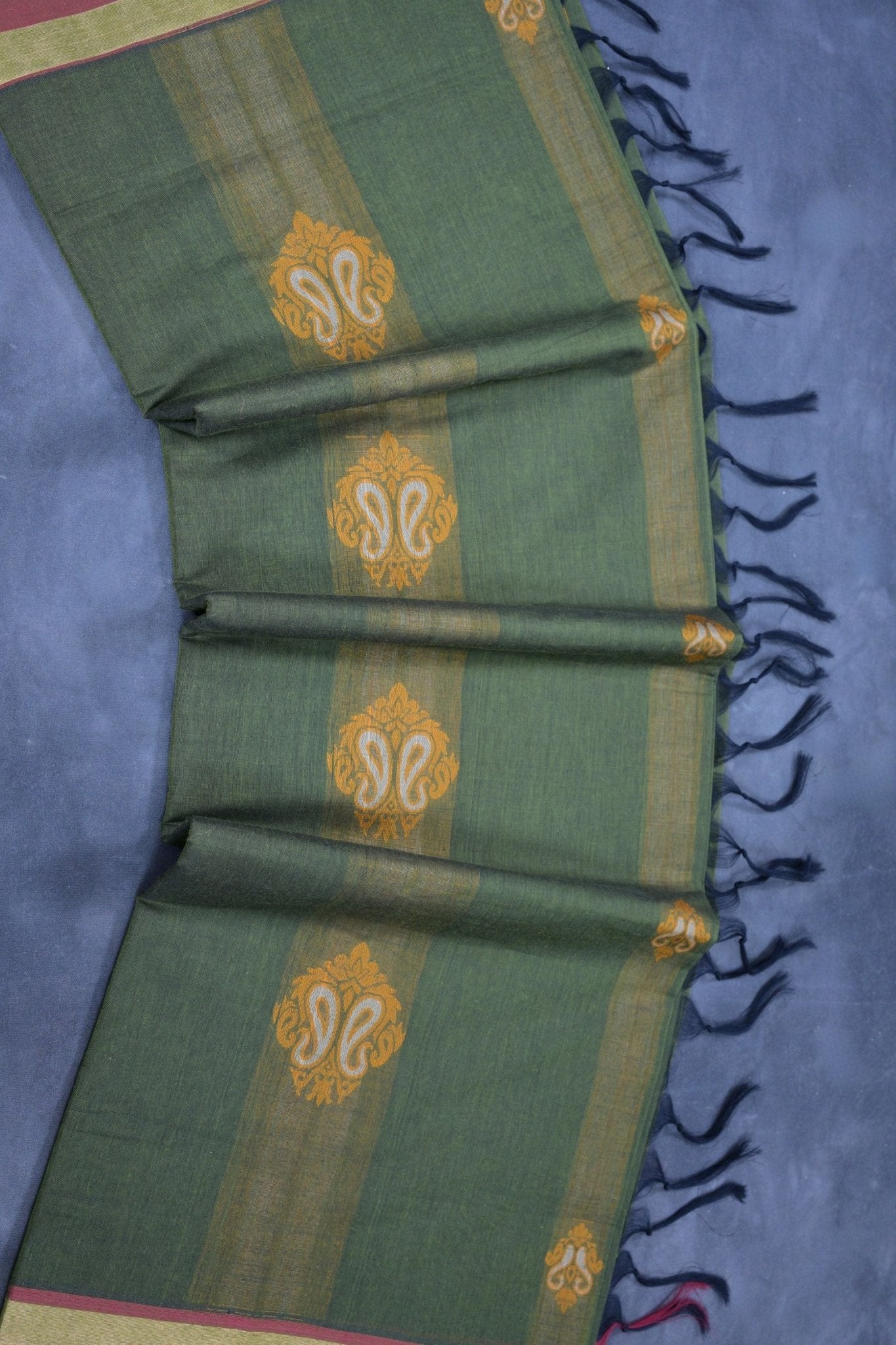 Traditional Elegance: Premium Cotton Saree with Rich Pallu Design Saree JCS Fashions