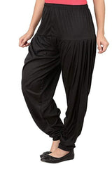 Authentic & Comfortable Patiala Pants - Versatile Ethnic Fashion Trend Patiyala JCS Fashions Black XXL