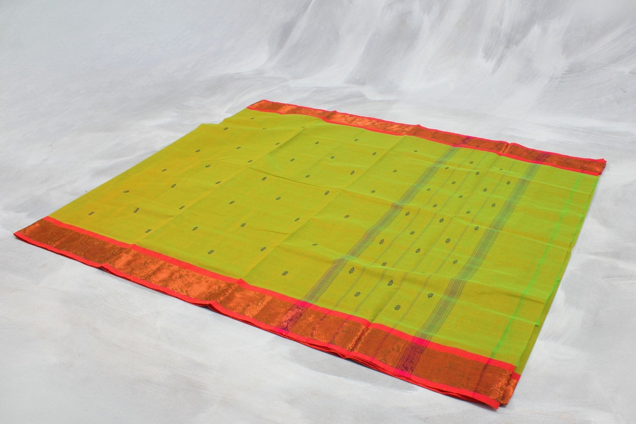 Vibrant Cotton Sarees with Line Pallu - Embrace Ethnic Elegance &Comfort Saree JCS Fashions